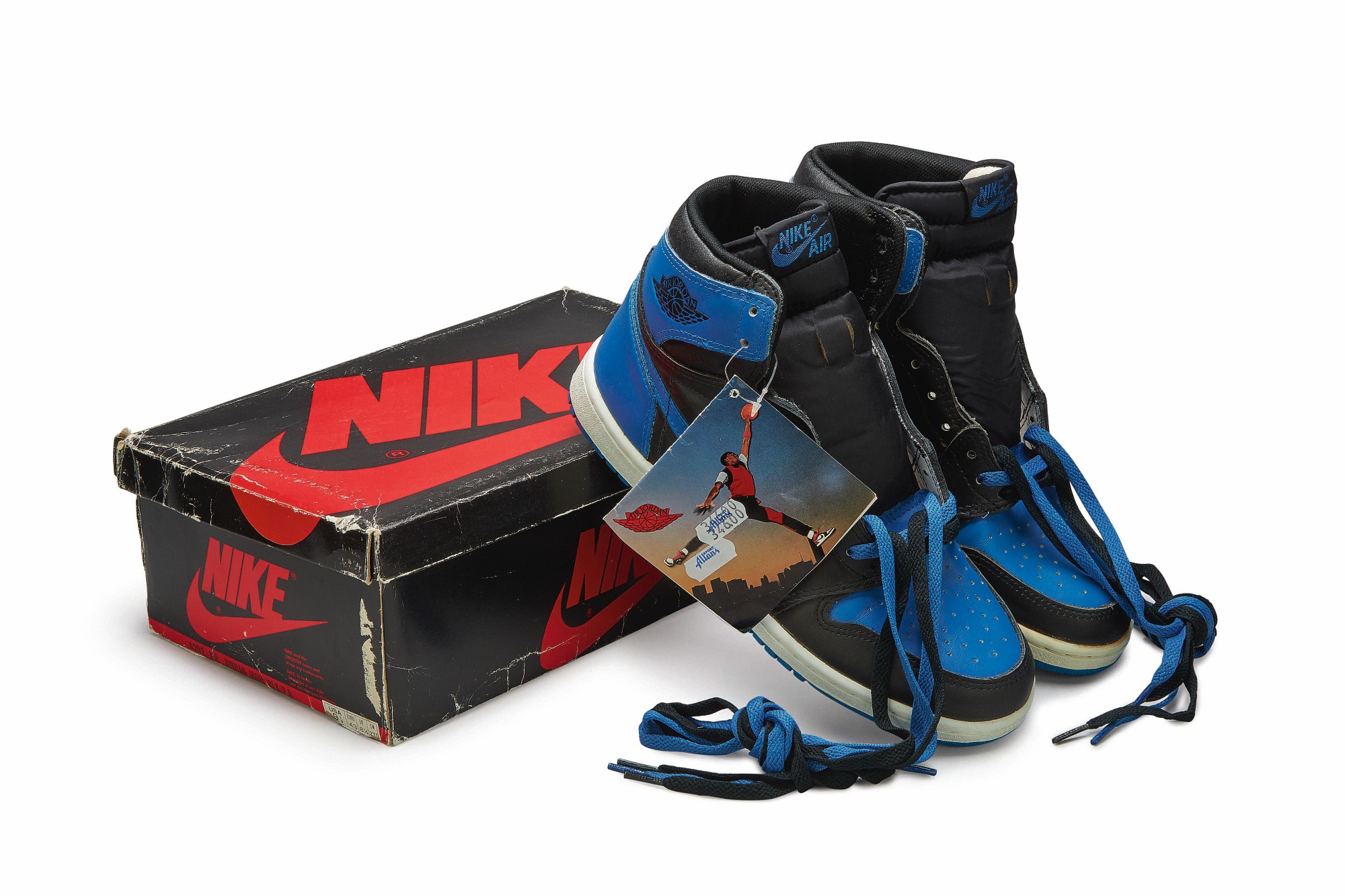 1985年製のエアジョーダン1 ロイヤルのオリジナル