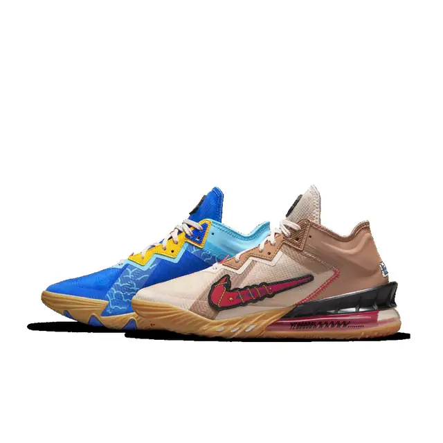 2021年/Nike LeBron 18 Low Road Runner vs Wile E. Coyote/ペア側面