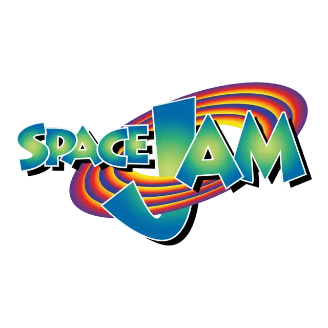 映画『スペース・ジャム』のSPACE JAMロゴ